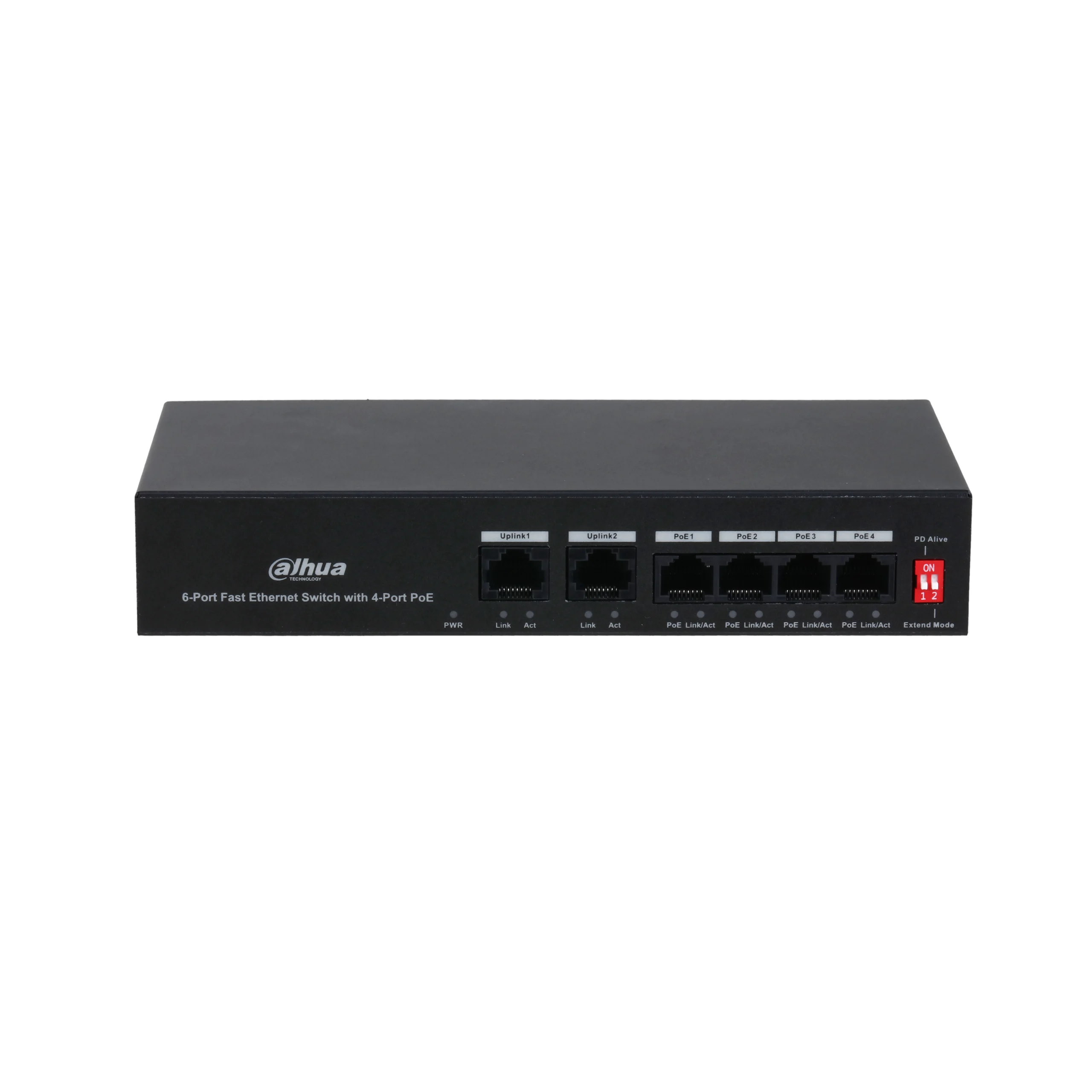 PFS3006-4ET-36-scaled-1.webp Switch PoE 8 Puertos Dahua - 65W total Dahu - Imagen 1